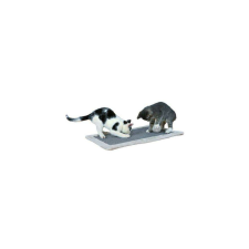 Trixie Scratching Mat - kaparószőnyeg (világos szürke/sötétszürke) macskák résére (55x35cm) macskabútor