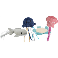 Trixie sea animal - játék (tengeri állatkák) macskák részére (5-8cm), többféle játék macskáknak
