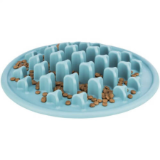 Trixie Slow Feeding Food Mat - tál (evés lassító) kutyák részére (Ø35cm), kék kutyafelszerelés