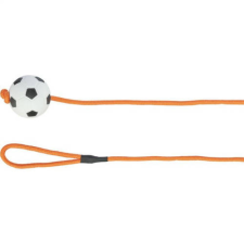 Trixie Soccer Ball on a Rope - natúr gumi játék (foci labda kötéllel) kutyák részére (Ø6/100cm) játék kutyáknak