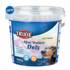 Trixie Soft Snack Mini Trainer Dots Jutalomfalat lazac 500g jutalomfalat kutyáknak
