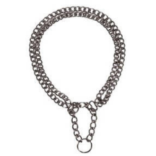 Trixie Stop-the-pull Chain - félfojtó lánc (kétsoros) 55cm/2mm nyakörv, póráz, hám kutyáknak