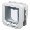 Trixie SureFlap 4-Way Cat Flap - kutya és macskaajtó mikrochip azonosítással (fehér) 21x21cm