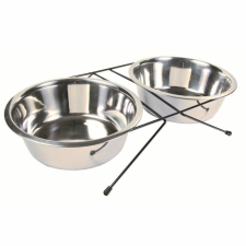  Trixie Tál Szett Fém Állványon 2x2.8l/24cm kutyatál