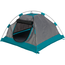 Trixie tent for dogs | Sátor (szürke/ petrolkék) kutyák részére - 47x34x47 cm szállítóbox, fekhely kutyáknak