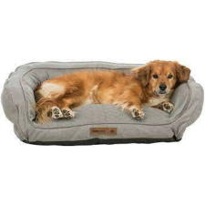 Trixie Tonio Sofa - négyszögletes, peremes fekhely (szürke) kutyák részére (100x80cm) szállítóbox, fekhely kutyáknak