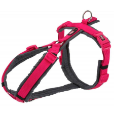 Trixie Trekking - túrahám - fukszi/grafitszürke (S) 36-44cm/15mm nyakörv, póráz, hám kutyáknak