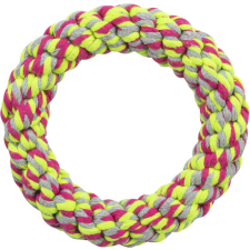 Trixie Trixe Rope Ring | Játék (karika kötélből, fogtisztítós) kutyák részére - 14 cm játék kutyáknak