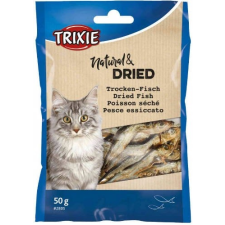 Trixie Trixie Dried Fisf - jutalomfalat (szárított hal) macskák részére (50g) jutalomfalat kutyáknak