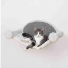 Trixie Trixie Hammock fali fekhely, 54 × 28 × 33 cm, fehér/szürke szállítóbox, fekhely macskáknak