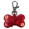 Trixie Trixie Safer Life Flasher kutyáknak - csont alakú 1 db (TRX1342) - piros