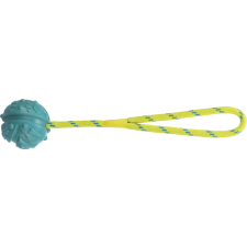 Trixie úszó gumilabda kötéllel (ø 7 cm / 35 cm) játék kutyáknak
