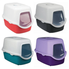 Trixie Vico Cat Litter Tray - Fedeles macska WC (türkiz) 40x40x56cm macskatoalett