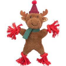 Trixie Xmas Rénszarvas Alakú Játék Zizegő Fóliával, 32 cm, 92592 játék kutyáknak