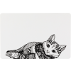  Trixie Zentangle macskás tányéralátét