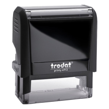 TRODAT Bélyegző TRODAT Printy 4.0 4913 fekete ház piros párna bélyegző