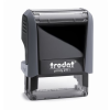 TRODAT Bélyegző, TRODAT "Printy 4911", fekete ház, kék párnával