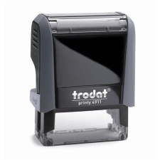 TRODAT "Printy 4911" Bélyegző fekete ház kék párnával (IT4911K) bélyegző