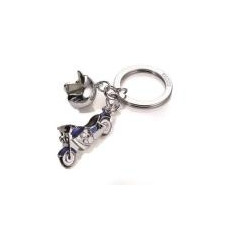 Troika Kulcstartó, 2 charm dísszel, SWAROVSKI® kristályokkal,  "Key cruising" kulcstartó