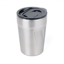 Troika Termoszbögre, 300 ml, rozsdamentes acél, TROIKA  Cup-uccino , ezüst bögrék, csészék