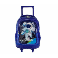 Trolley hátizsák, Astronaut modell, 32x16x43 cm, kék iskolatáska