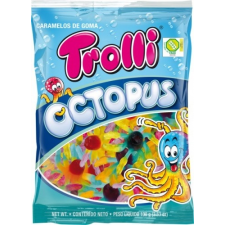  Trolli Octopus Gluténmentes Gumicukor 100g csokoládé és édesség