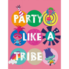 Trollok Party polár takaró 100x150cm lakástextília