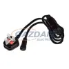 Tronix 010-015 angol hálózati csatlakozókábel fényfüggönyhöz, fekete, IP44, 1.5m, max. 6000 LED-hez