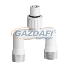 Tronix 010-199 Y elosztó, fehér, IP44 kültéri izzósor