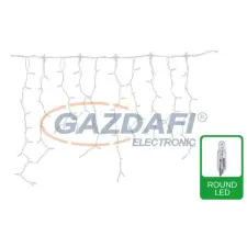 Tronix 018-219 PS36 Fényfüzér, 2x0,8m, 184led, átlátszó, 2400K, WW+ kültéri izzósor