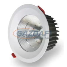 Tronix 136-072 LED mélysugárzó COB 30 Watt 3000K fix alumínium fehér 3015lm világítás