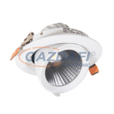 Tronix 136-088 LED Mélysugárzó 30W Állítható Ø180mm 45° 3000K fehér 3060lm világítás