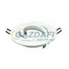 Tronix 148-028 Spot lámpatest süllyesztett kerek üres állítható d=127mm IP20 fehér AR70