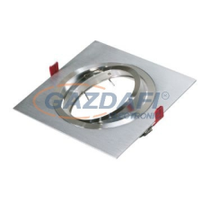 Tronix 148-031 Spot lámpatest süllyesztett szögletes üres állítható 180x180mm IP20 alumínium AR111 világítás