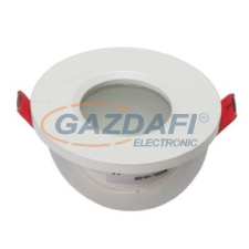 Tronix 148-558 Spot lámpatest süllyesztett kerek üres fix d=84mm IP65 fehér világítás