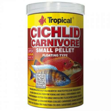 Tropical Cichlid Carnivore Small Pellet 1000ml/360g haltáp sügéreknek haleledel