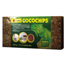 TROPICAL Cocochips/Coconut Husk Briquette 500g Természetes kókusz alom terráriumba hüllőfelszerelés