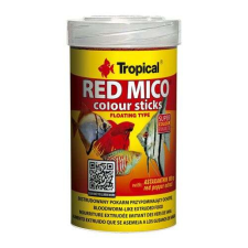 Tropical Red Mico Colour Sticks 100ml/32g haltáp húsevő és mindenevő halaknak haleledel