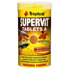 Tropical Supervit Tablets A 250ml/150g 340db víz fenekén táplálkozó halaknak haleledel
