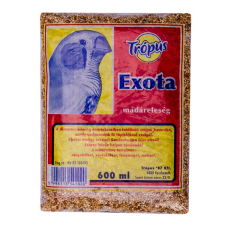 ,TRÓPUS, Trópus Díszmadáreleség | Pinty- és exoták részére - 600ml - 10db/gyűjtő madáreledel