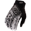 TROY LEE DESIGNS Air kesztyű - Sever fekete/fehér TROY LEE DESIGNS Bicikli alkatrészek Kerékpáros ruházat Kerékpáros kesztyűk