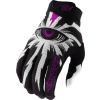 TROY LEE DESIGNS Air Youth kesztyű - Cyclops Black/Fuschia TROY LEE DESIGNS Bicikli alkatrészek Kerékpáros ruházat Kerékpáros kesztyűk