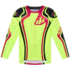 TROY LEE DESIGNS GP Pro Gyerek Mez - Roller Flo Sárga/Fukszia TROY LEE DESIGNS Bicikli alkatrészek Kerékpáros ruházat Kerékpáros mezek