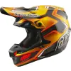 TROY LEE DESIGNS SE5 Carbon Mips bukósisak - Crest arany TROY LEE DESIGNS Sisakok és ruházat Sisakok és tartozékok Offroad sisakok