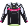 TROY LEE DESIGNS SE Pro Jersey - Salvo Fekete/Fehér mez TROY LEE DESIGNS Bicikli alkatrészek Kerékpáros ruházat Kerékpáros mezek