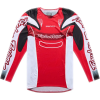 TROY LEE DESIGNS SE Pro mez - Salvo piros/fehér TROY LEE DESIGNS  Bicikli alkatrészek Kerékpáros ruházat Kerékpáros mezek