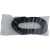 TRU COMPONENTS Tépőzár Kötegeléshez Bolyhos és horgos fél (H x Sz) 5000 mm x 20 mm Fekete TRU COMPONENTS 697-330-Bag 5 m (1586413)