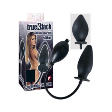 True Black pumpálható análkúp anál