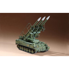 TRUMPETER 1/72 SAM-6 orosz légelhárítós rakétarendszerrel felszerelt tank modell makett