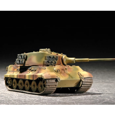 TRUMPETER 1/72 Sd.Kfz.182 királytigris tank modell Henschel tornyos változat makett
